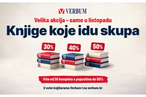 Nova akcija u knjižarama Verbum: 'Knjige koje idu skupa' donosi odabrane komplete uz 30% do 50% popusta