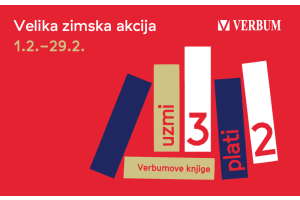 Velika zimska akcija "UZMI 3, PLATI 2" u svim knjižarama Verbum i na web knjižari verbum.hr