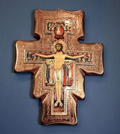 Križ svetog Damjana - drvo