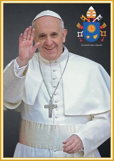 Papa Franjo - slika A4