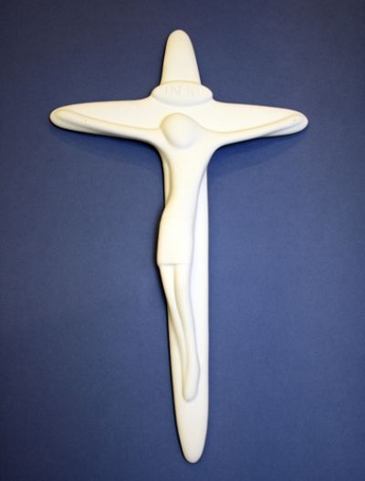 Križ porculanski - 43 cm