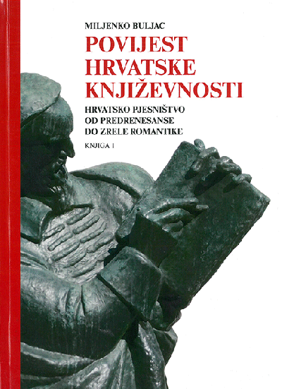 Povijest hrvatske književnosti - knjiga 1.