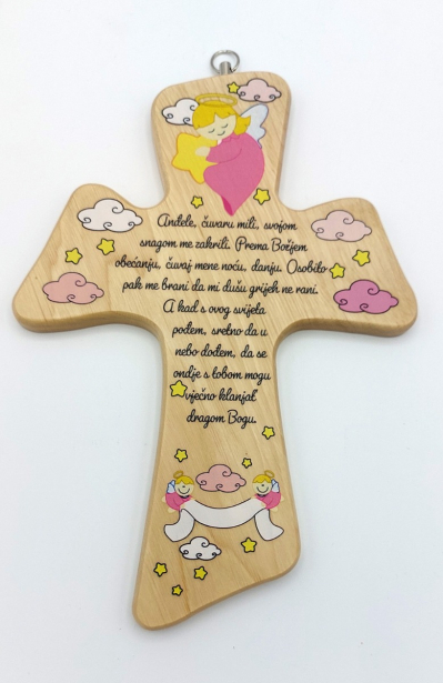 Križ - Anđele čuvaru mili (rozi)