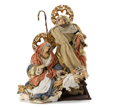 Božićne jaslice - Rođenje Isusovo (29 cm)