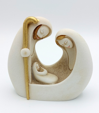 Božićne jaslice - Sveta obitelj - figura