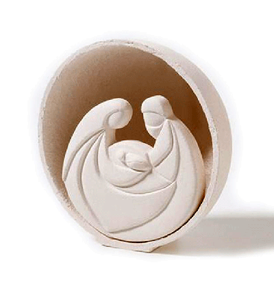 Božićne jaslice - Sveta obitelj (14,5 cm)