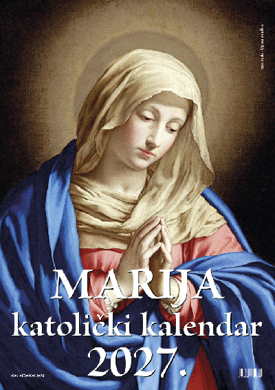 Marija - Katolički kalendar 2027. - 12 listova