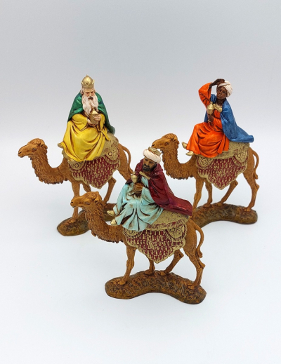 Božićne jaslice - Tri kralja na devama