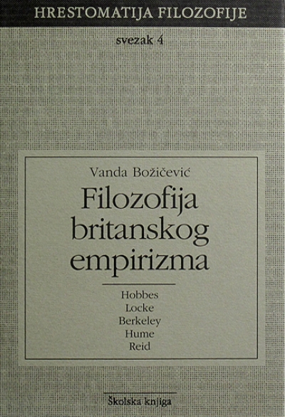 Hrestomatija filozofije - Filozofija britanskog empirizma