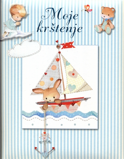 Moje krštenje - plava