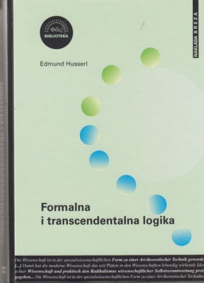 Formalna i transcendentalna logika