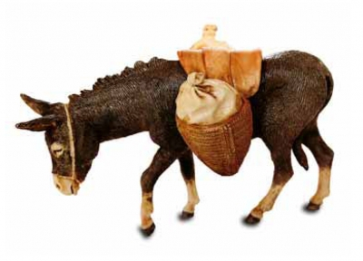 Božićne jaslice - Magarac - 13 cm