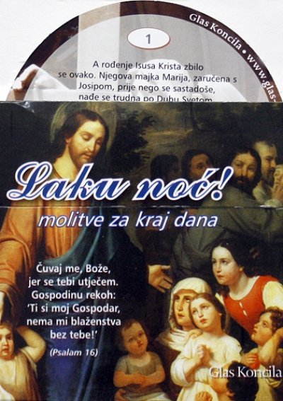 Laku noć! - molitvene kartice