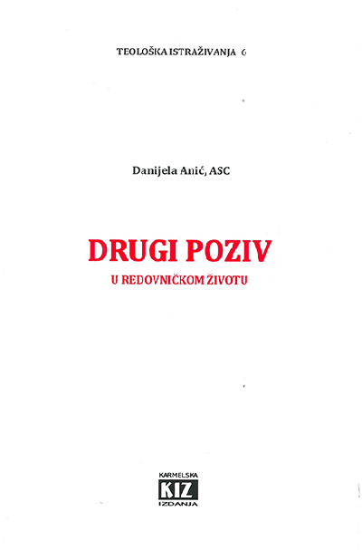 Drugi poziv u redovničkom životu