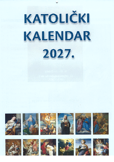 Katolički kalendar 2027. - 12 listova