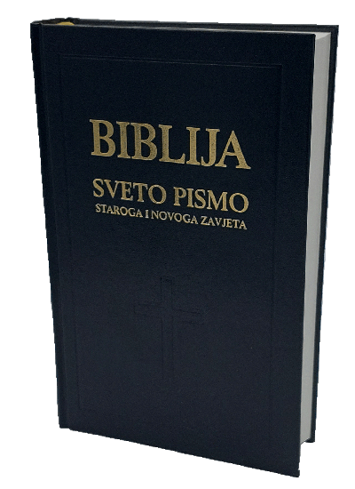 Biblija - tvrdi uvez, crna