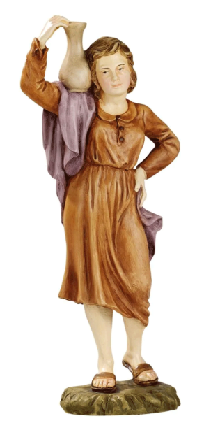 Božićne jaslice - Pastirica s amforom