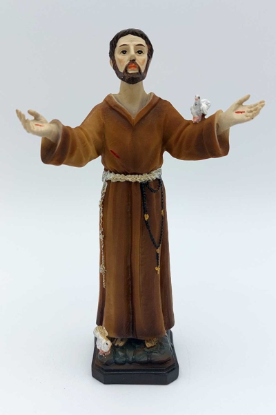 Sv. Frane raširenih ruku - kip (12,5 cm)