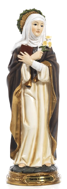 Sv. Katarina Sienska - kip (19,8 cm)