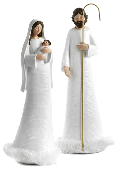 Božićne jaslice - Sveta obitelj ( 27 cm )