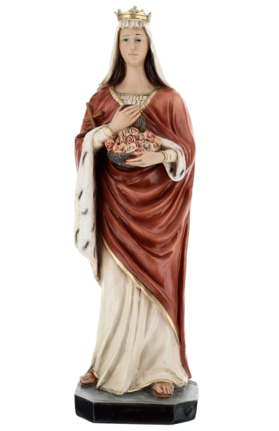 Sv. kraljica Elizabeta (s kruhom) - kip