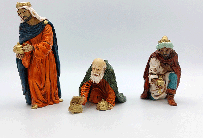 Božićne jaslice - Tri kralja (13 cm)