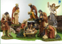 Božićne jaslice - komplet 8 figura - 21 cm