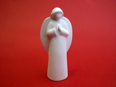 Anđeo u molitvi - keramika (15 cm)