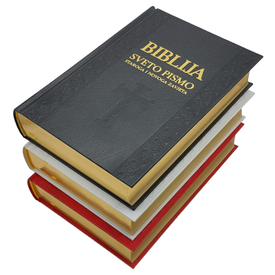 Biblija - veliki format, tvrdi PU uvez sa zlatorezom