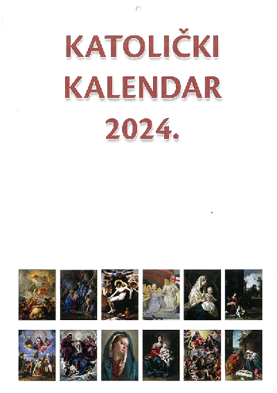 Katolički kalendar 2024. - 12 listova