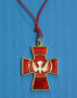 Križ metalni - Duh Sveti