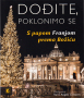 Dođite, poklonimo se - S papom Franjom prema Božiću