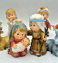 Božićne jaslice - komplet 10 figura (12 cm)