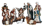 Božićne jaslice - komplet 11 figura (60 cm)