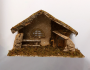 Božićne jaslice - štalica prazna 50x21x32 cm