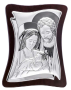 Sveta obitelj na drvu - slika srebro