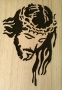 Slika Krista u drvu