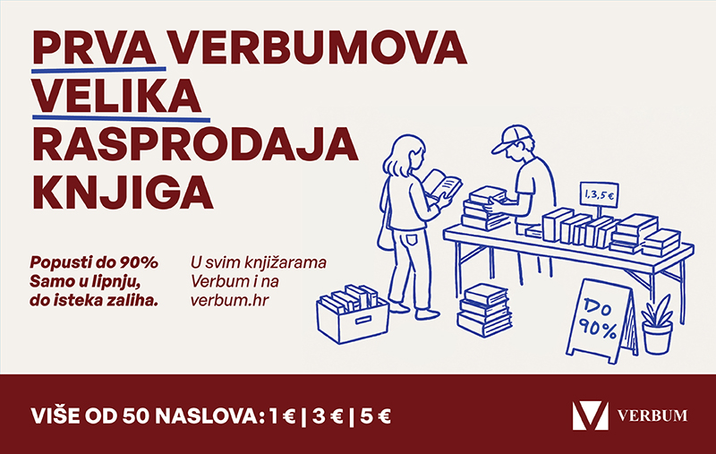 Prva Verbumova velika rasprodaja knjiga