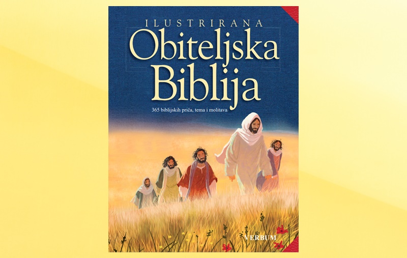 Ilustrirana obiteljska Biblija - 365 priča, molitava i tema za obiteljski razgovor u knjižarama Verbum