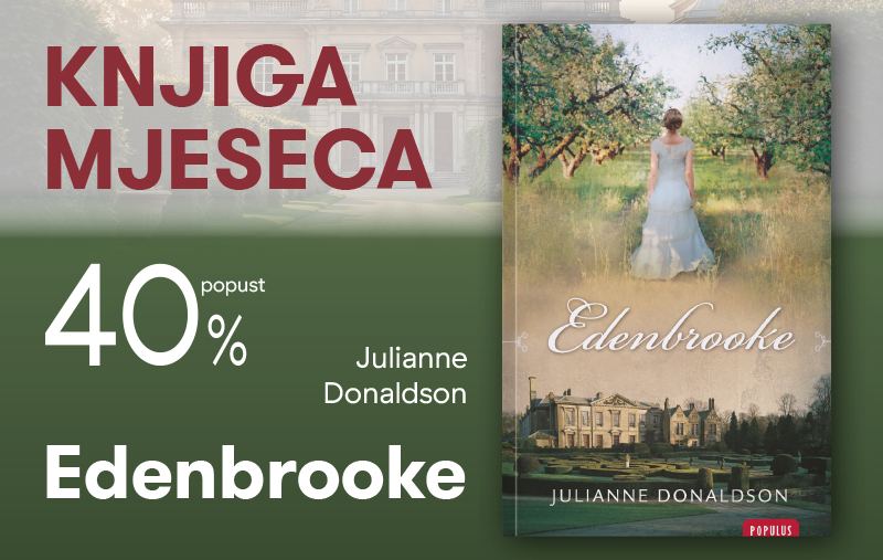 Knjiga 'Edenbrooke' uz 40% popusta za članove kluba Verbum