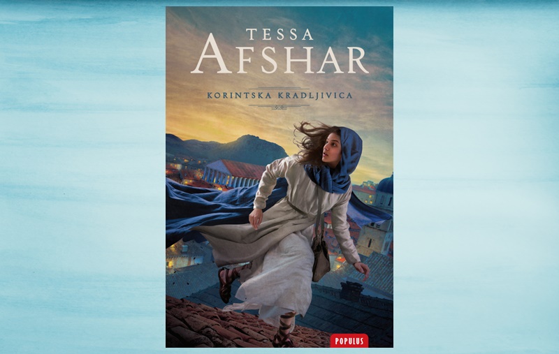 "Korintska kradljivica" - novi roman Tesse Afshar uskoro u knjižarama Verbum