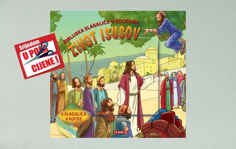 "Život Isusov – Biblijska slagalica u kockama" 15. prosinca u pola cijene u Verbumu