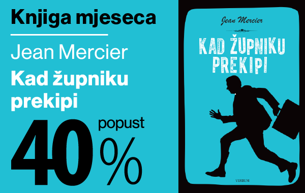Knjiga mjeseca "Kad župniku prekipi" uz 40% popusta za članove kluba Verbum!