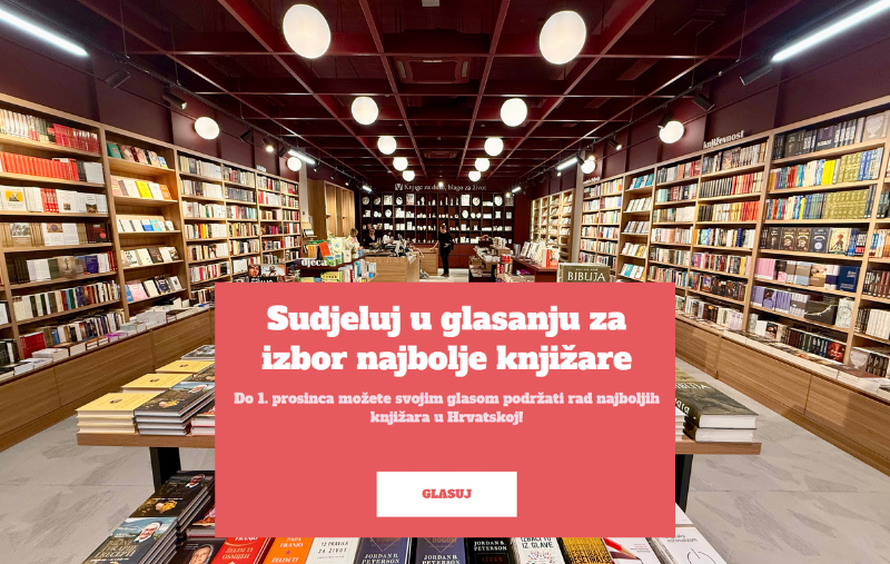 Podržite Verbum i sudjelujte u glasanju za izbor najbolje knjižare!