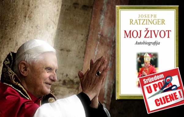 "Moj život" pape Benedikta 3. listopada u pola cijene u Verbumu