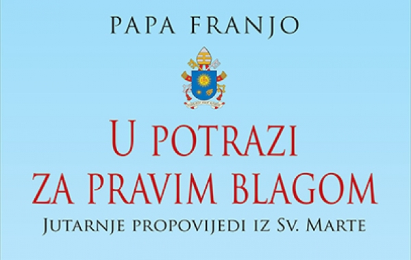 Na konferenciji za medije predstavljena knjiga pape Franje "U potrazi za pravim blagom"