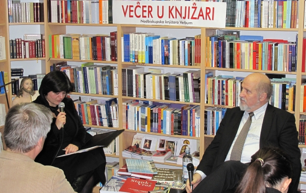 Tihomil Maštrović gostovao na "Večeri u knjižari" u Zadru 1. prosinca
