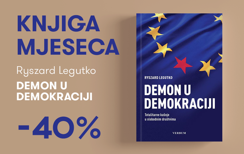 Knjiga "Demon u demokraciji" uz 40% popusta za članove kluba Verbum!