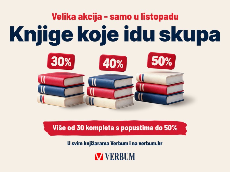 Velika akcija – samo u listopadu: Knjige koje idu skupa. Više od 30 kompleta s popustima od 30, 40 i 50%.